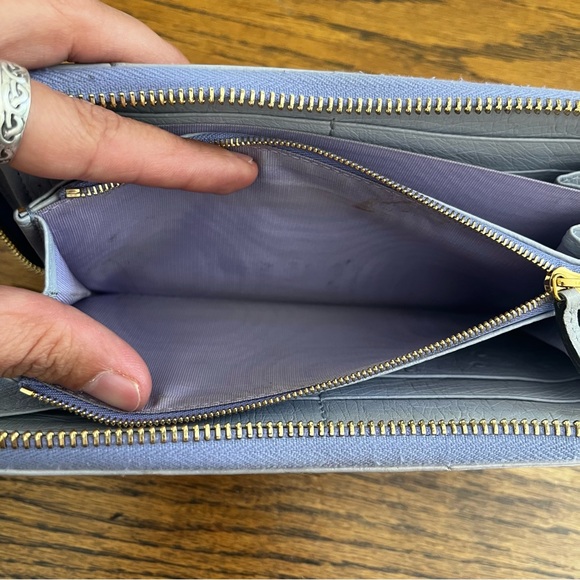 Gucci GG Marmont Ostrich Leather All Around Zippy Wallet W/Dustbag - Picture 6 of 16